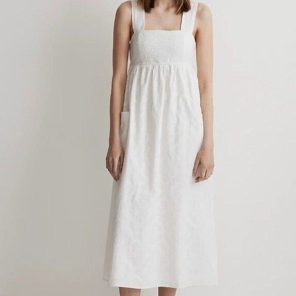 Madewell Dresses & Skirts - Madewell Cutout-Back Empire Midi Dress NWOT